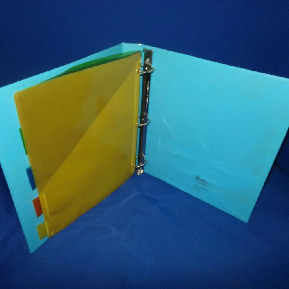 Avery Comfort Touch Durable View Binder with Dividers- 1-Inch Slant Ring, #17408